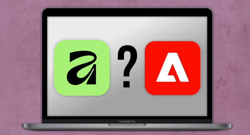 Haastaako Canva Adoben Affinityn avulla?